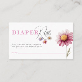 Mall för babyskor, förkläde Raffle Biljett