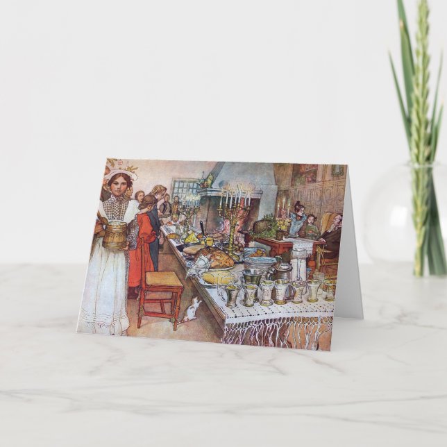 Mall för beställnings- kort för Carl Larsson (Framsida)