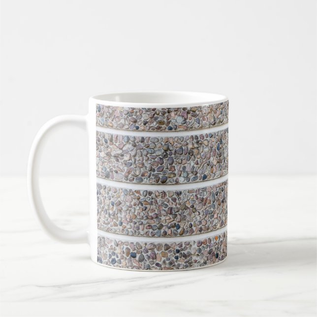 Mall för betongväggar och småstarna kaffemugg (Vänster)