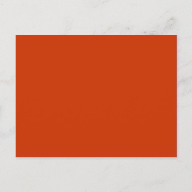 Mall för bränd Orange Vykort (Framsida)