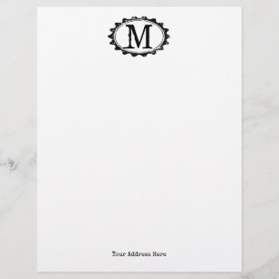 Mall för brevhuvud för affär för