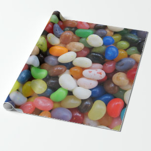 Mall för den svarta blå grönten Candy Struktur Presentpapper