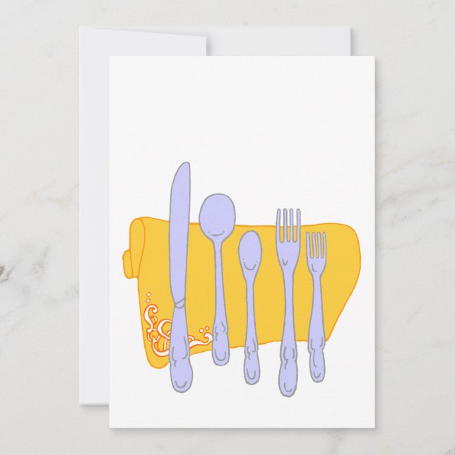 Mall för Dinnerware-kodningsdesign (Framsida)