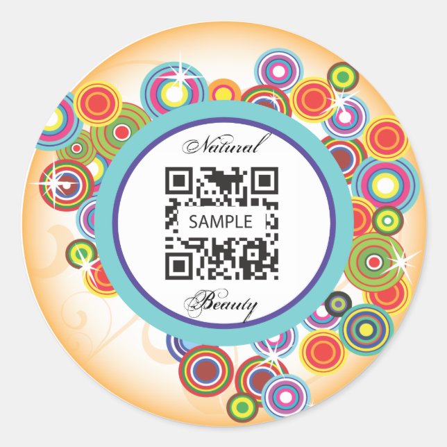 Mall för etikett Parfym (Framsida)