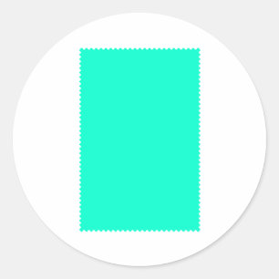 Mall för färgrutor Färg MUSEUM Zazzle-gåvor Runt Klistermärke