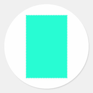 Mall för färgrutor Färg MUSEUM Zazzle-gåvor Runt Klistermärke