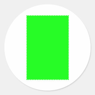 Mall för färgrutor Färg MUSEUM Zazzle-gåvor Runt Klistermärke