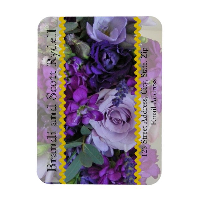 Mall för favoritmagnet för Personlig i bröllop Magnet (Vertikal)