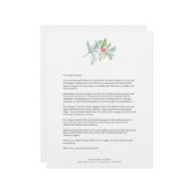 Mall för Festive God jul Brev