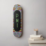 Mall för flera Färger Mini Skateboard Bräda 18,5 Cm<br><div class="desc">Anpassa den här bildskärmskateboard med önskad initialer. Coolans utformning har en matris med färg. Gör en underbar gåva. Använda mallen som ska anpassas.</div>