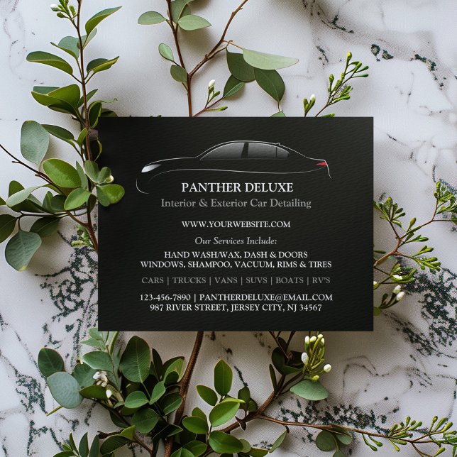 Mall för flik för bilvård och bil tvätt flygblad (Skapare uppladdad)