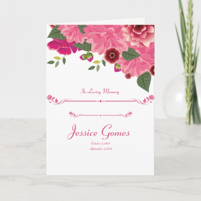 Mall för flödesbegravningsprogram (Framsida)