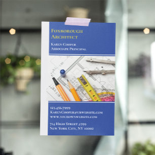 Mall för flygblad för arkitektur- och ingenjörstjä