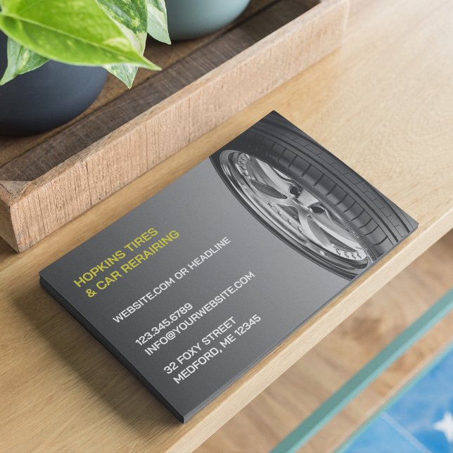 Mall för flygblad för däckservice för bilreparatio (Skapare uppladdad)