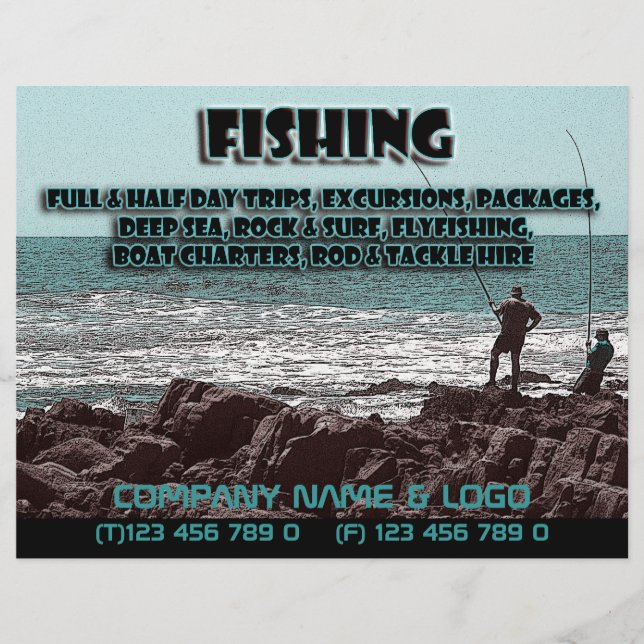 Mall för flygblad och flygblad - anpassa (Framsidan)