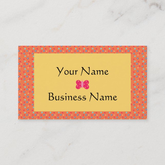 Mall för flygprofilkort visitkort (Framsida)