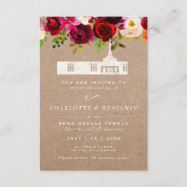 MALL FÖR FÖRSEGLINGSKORT | Reno Nevada Temple Bröl
