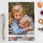 Mall för fotot och Namn för kökshanddukar<br><div class="desc">Personlig foto och namn kökshandduk. Perfekt till en älskad som gillar att tillbringa tid i köket.</div>