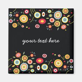 Mall för funkyar magnet