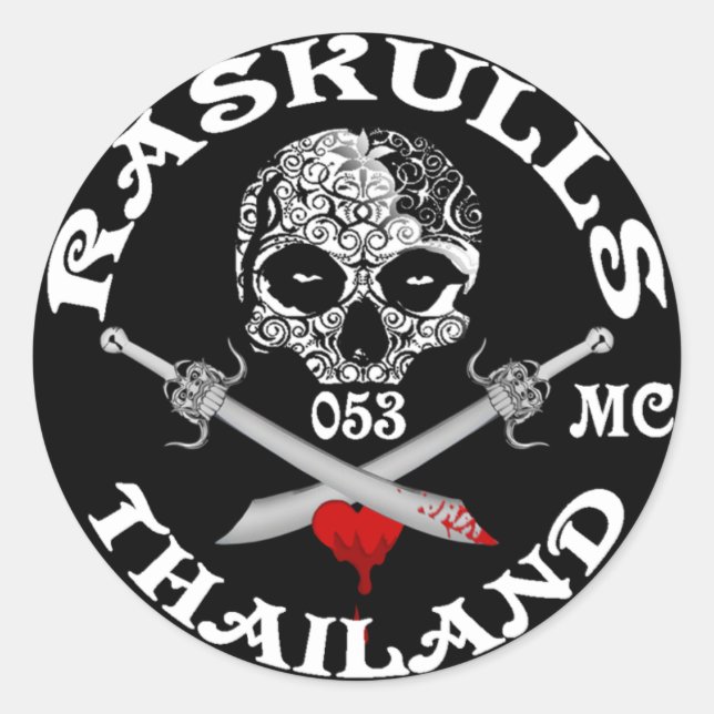 Mall för fyllningsetikett runt klistermärke (Framsida)