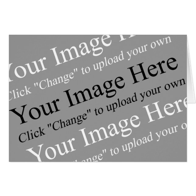 Mall för fyllningskort för anpassningsbar hälsningskort (Framsidan Horizontal)