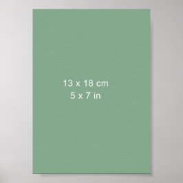 Mall för galleriväggslayout Foto Art 5x7in Poster