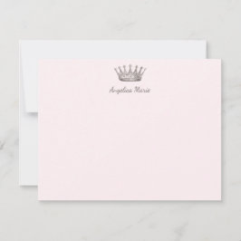 Mall för Girly Krona Princess Namn