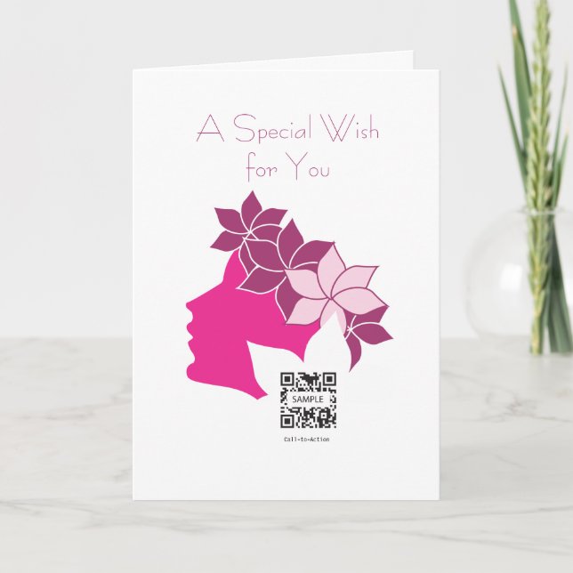 Mall för gratulationskort - aphrodite Spa & Boutiq (Framsida)