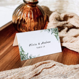 Mall för Grey Bröllop Place Cards