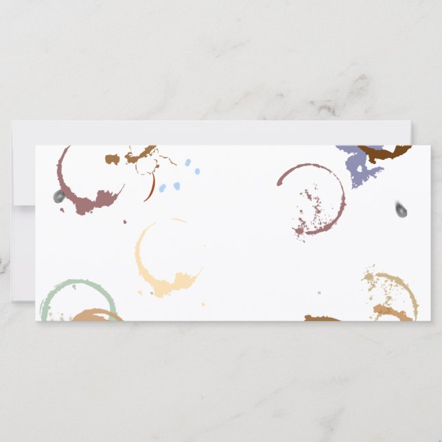 Mall för Grunge-avstötningskort (Framsida)