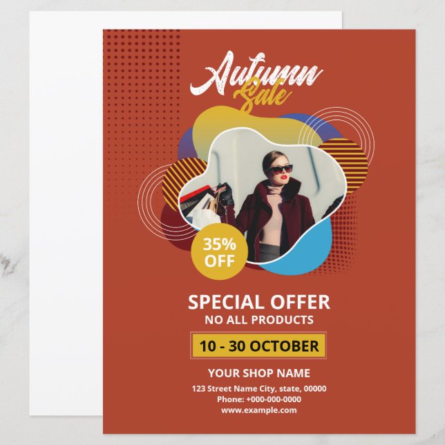 Mall för höjning av höjdpris vid höst (Fram/baksida)