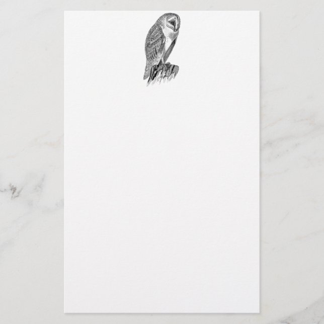 Mall för illustration för fågel för brevpapper (Framsida)