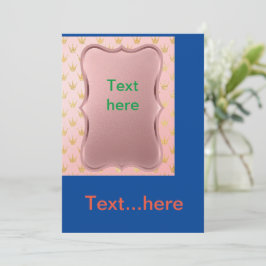 Mall för inbjudan till Bröllop-kort