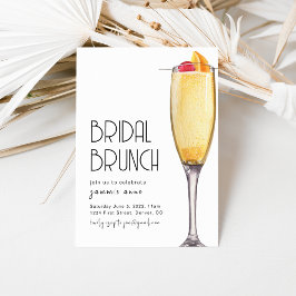 Mall för inbjudan till möhippa Brunch-part
