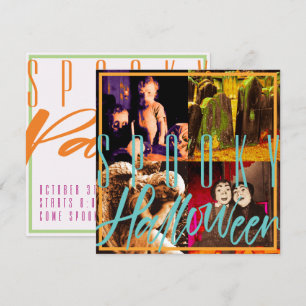 Mall för inbjudan till taloky Halloween