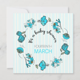 Mall för inbjudan till visemisk babyvisningsprogra