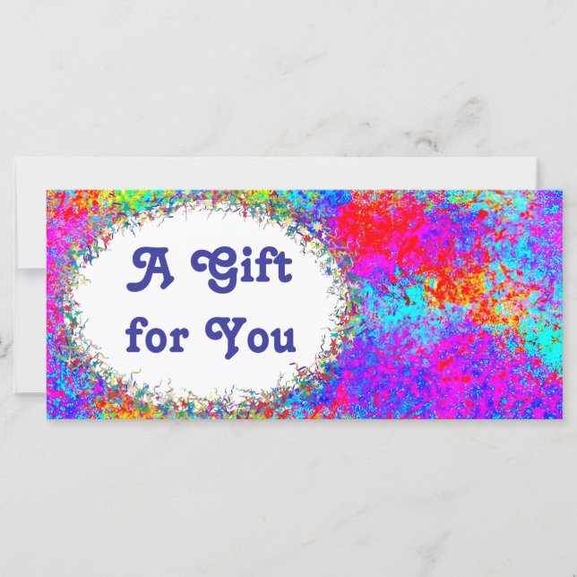 Mall för intyg om gåva från firande (Framsida)