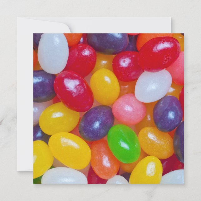 Mall för Jelly Beans Påsk Jellybe (Framsida)
