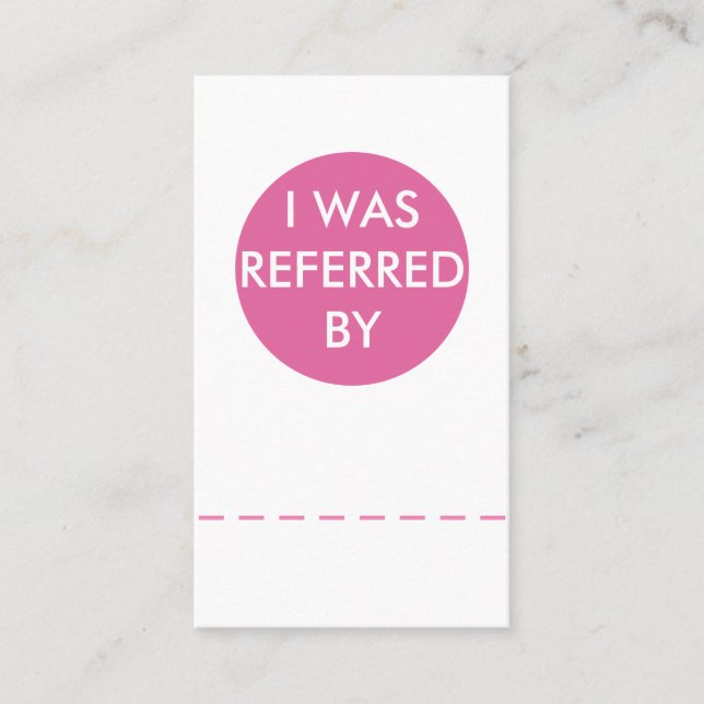 Mall för kort för skönhetaffärsremiss (Framsida)