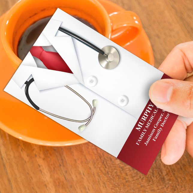 Mall för läkarmottagningsaffischkort tidsbeställning kort (Skapare uppladdad)