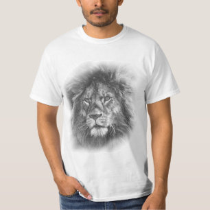 Mall för lejon Elegant för Manar Modern Ansikte T Shirt