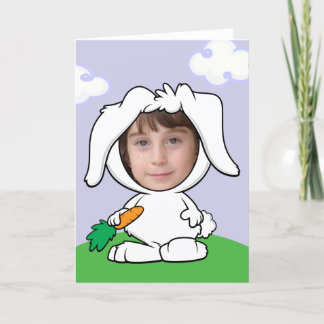 Mall för Ljuny Bunny Rabbit Photo Ansikte