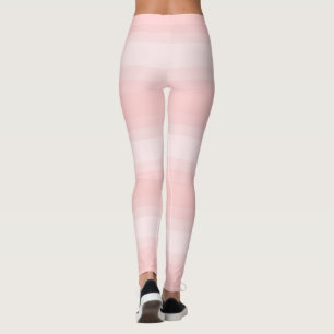 Mall för Ljus Peach Cute Snyggt Rand Best Leggings