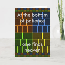 Mall för Lodrät av gratulationskort