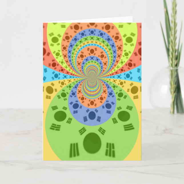 Mall för Lodrät av gratulationskort (Framsida)