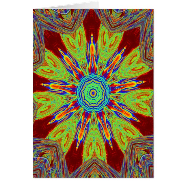 Mall för Lodrät av gratulationskort Hälsningskort (Framsidan)