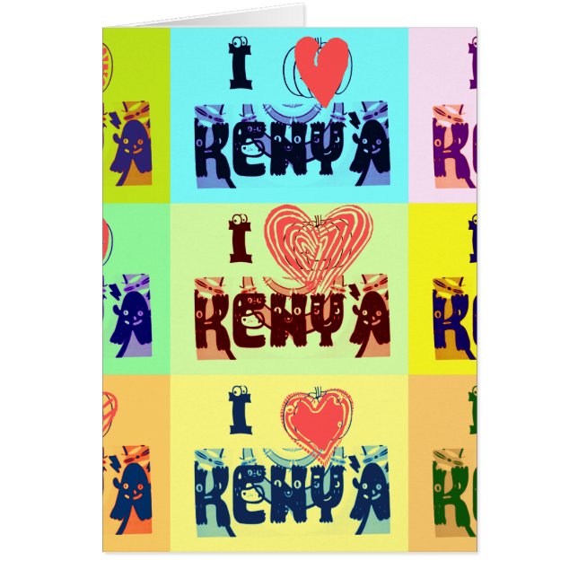 Mall för Lodrät av gratulationskort Hälsningskort (Framsidan)