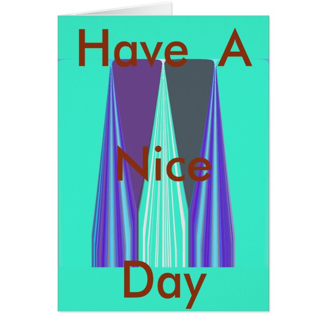 Mall för Lodrät av gratulationskort Hälsningskort (Framsidan)