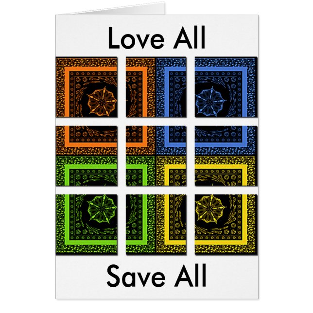 Mall för Lodrät av gratulationskort Hälsningskort (Framsidan)