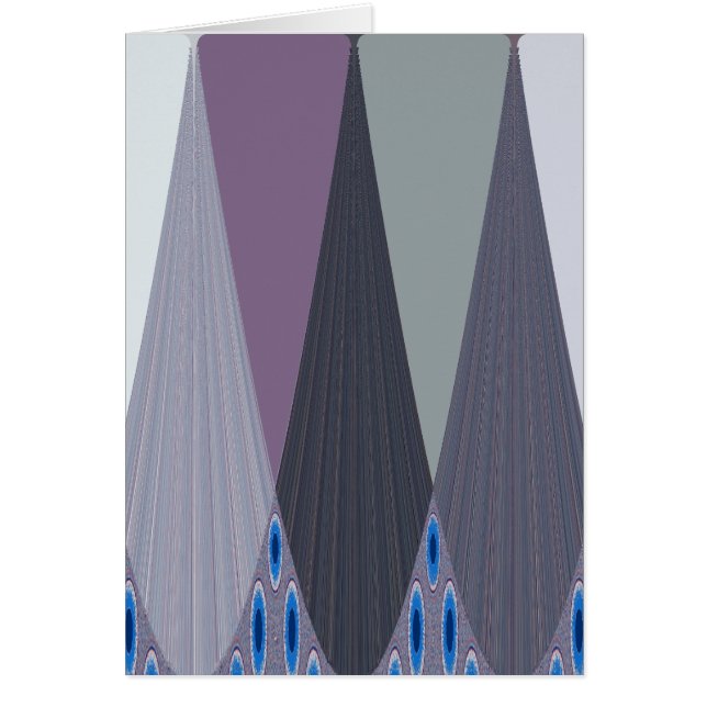 Mall för Lodrät av gratulationskort Hälsningskort (Framsidan)